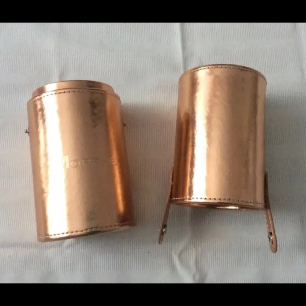 Morphe Copper Colored Brush/Pencil Tube Holder Travel Case‎ IMMACULATE!